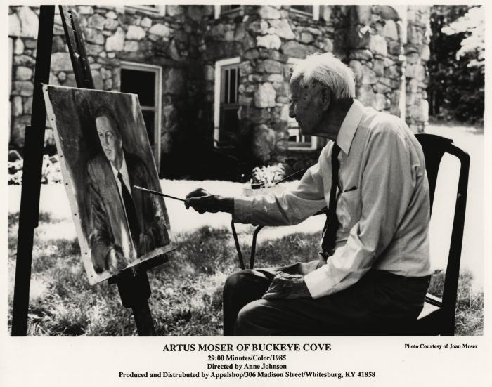 Artus Moser of Buckey Cove production still