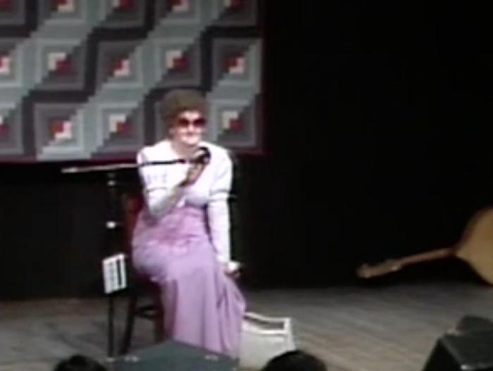 Performance by Phyllis Marks at Seedtime on the Cumberland 1989 
