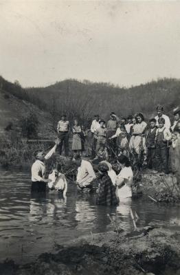 River Baptism in Neon, KY