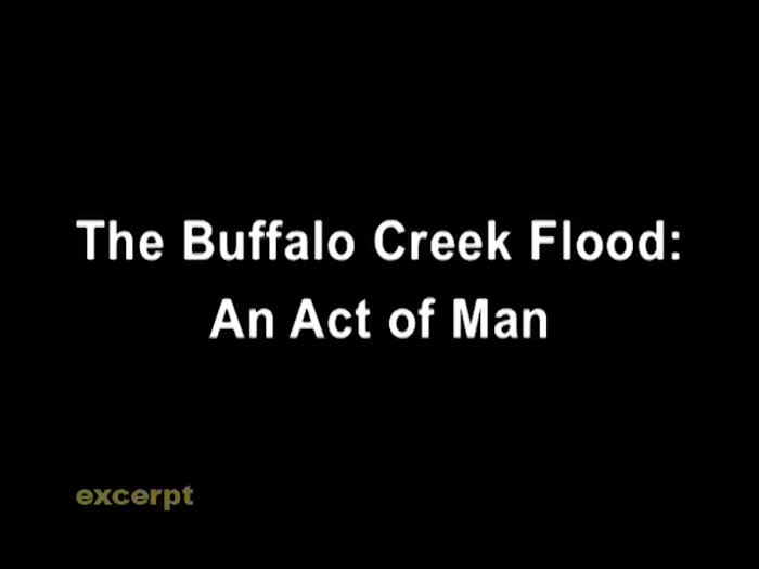 Buffalo Creek Flood: An Act of Man, The