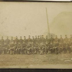 Photographs in frame, Campbell family. ca. early 1900s