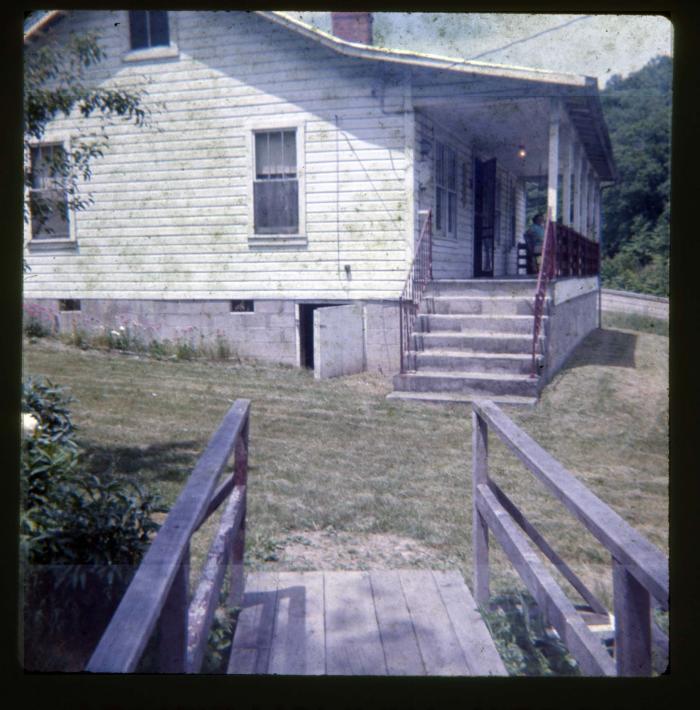 White house on Dry Fork