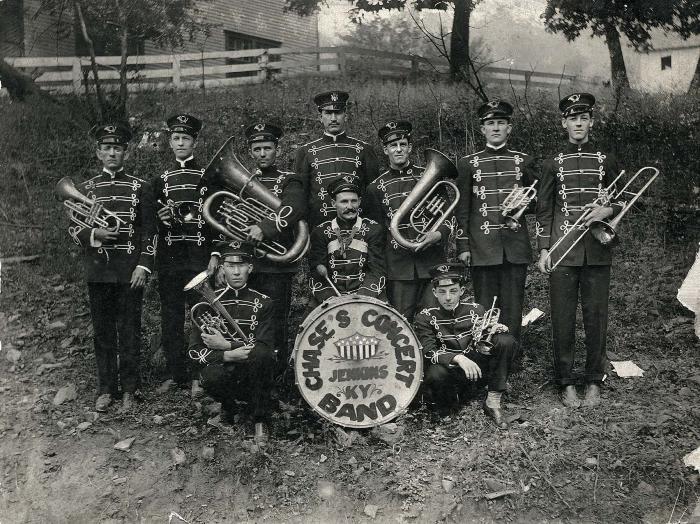 Chase's Concert Band group photo