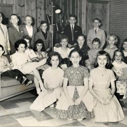 Children posing for a group photo