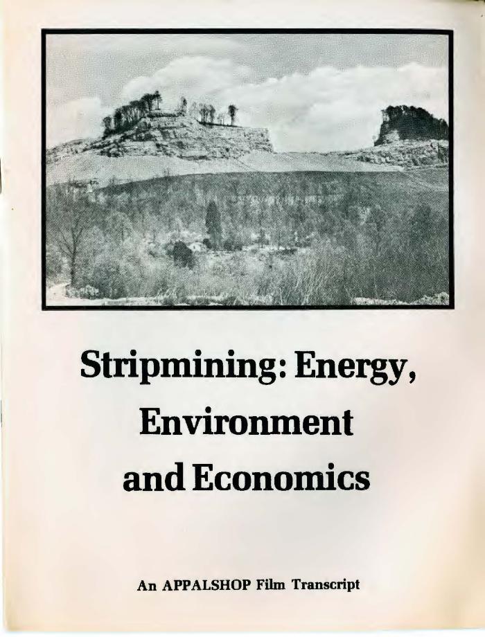Transcript of the film Strip Mining: EEE