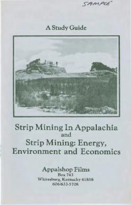 Study Guide for two strip mining films