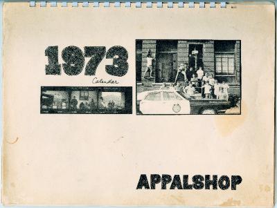 Appalshop promotional calendar, 1973