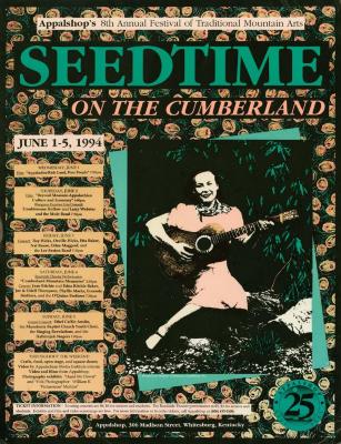Seedtime on the Cumberland poster, 1994