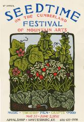 Seedtime on the Cumberland Festival poster, 1996