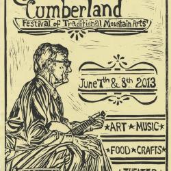 Seedtime on the Cumberland Festival poster, 2013