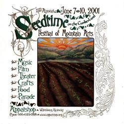 Seedtime on the Cumberland Festival poster, 2001