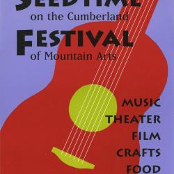 Seedtime on the Cumberland Festival poster, 1997
Poster designed by Rebecca Bingham