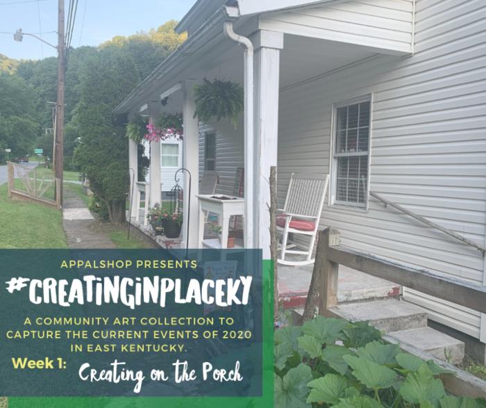 Creating in Place image: "Creating on the Porch"