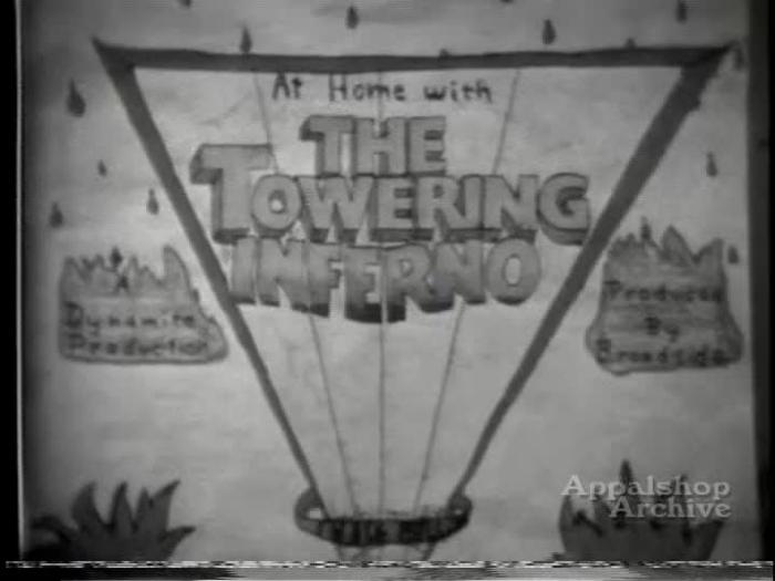 At Home With The Towering Inferno / High School football marching band