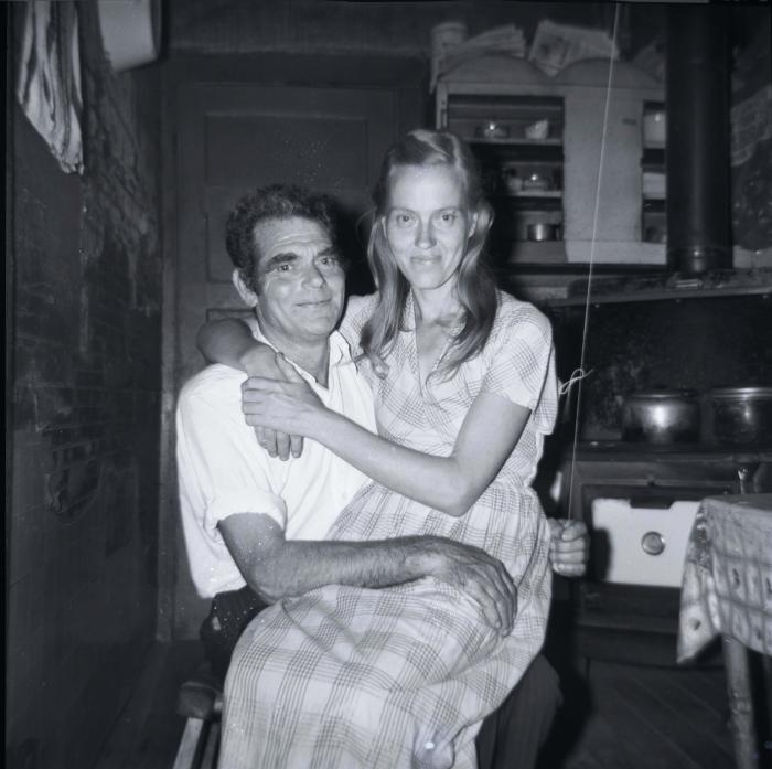 Self-portrait of Chester Cornett and wife Ruth