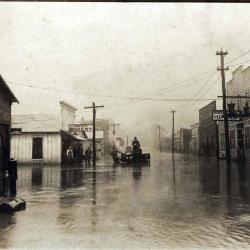 Neon, flooded Main Street. 1925