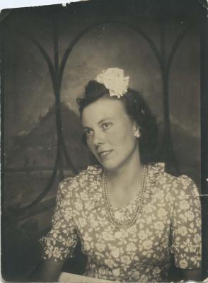 Photograph of mother of donor (Linda Pace)