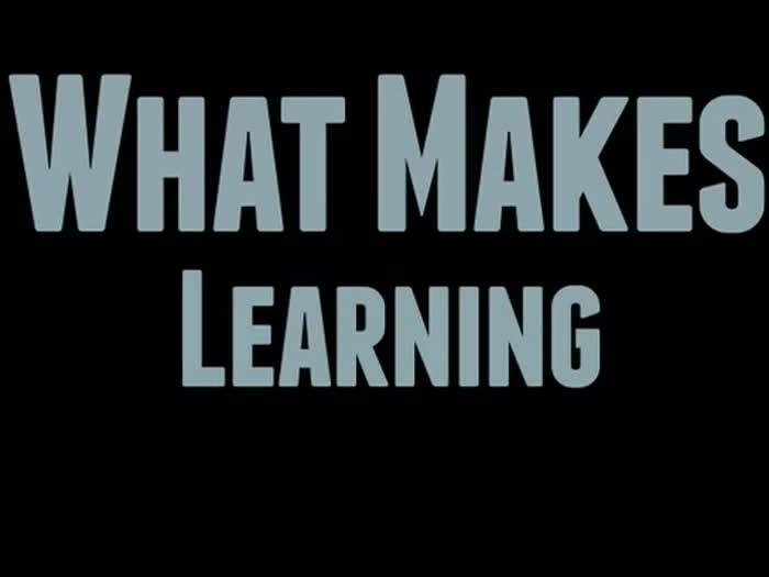 What Makes Learning (AMI)