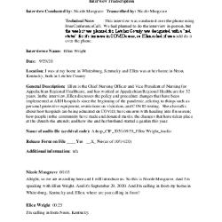 Interview with Chief Nursing Officer for Appalachian Regional Healthcare Ellen Wright (FULL)