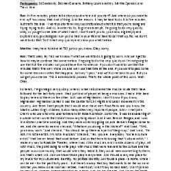 Musician Story Circle