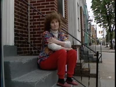 Interview with Hazel Dickens on a Baltimore stoop 