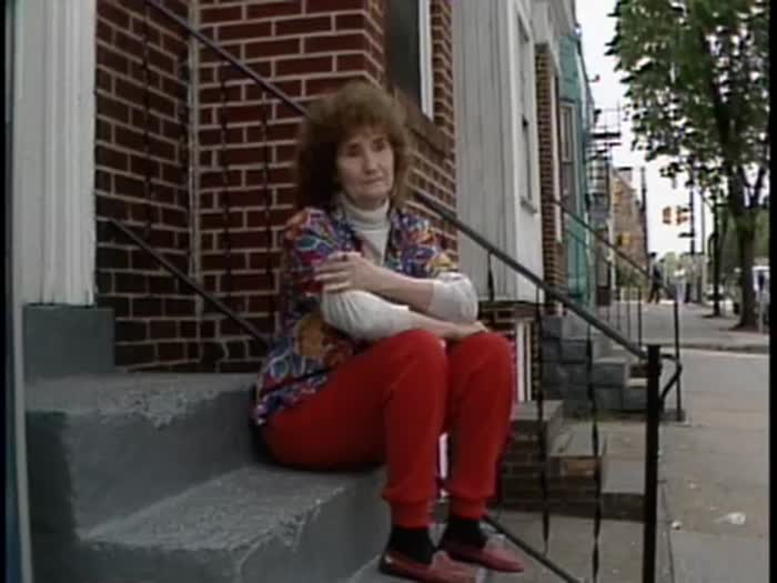 Interview with Hazel Dickens on a Baltimore stoop 