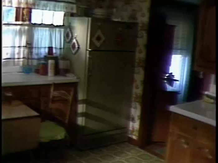 Footage of Morgan and Virgie Sexton in the kitchen