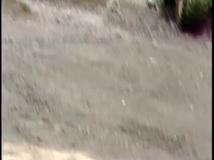 Footage outside a coal mine, bulldozers, lunch time
