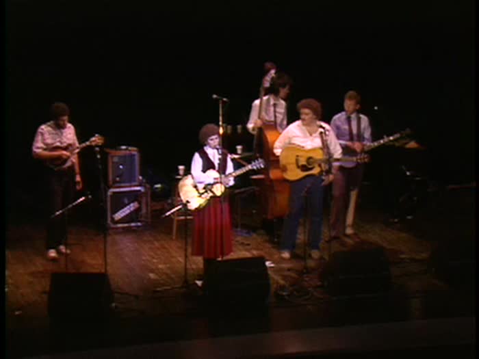 Performance by Hazel Dickens Band with speech by UMWA member Marty Hudson at Chapel Hill, North Carolina 