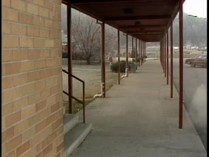 Elementary school & strip mine footage