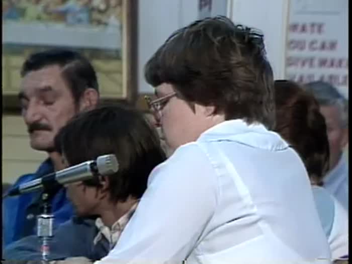 Ted Kennedy hearing at Mud Creek Clinic, discussion of reproductive health, food