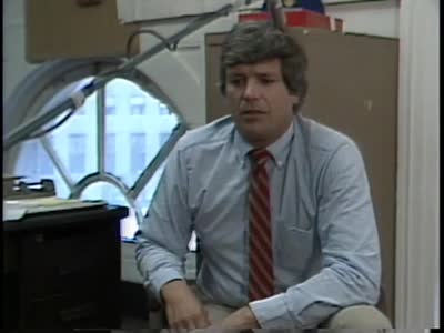 Interview with UNIDENTIFIED UMWA office worker about companies vs. workers