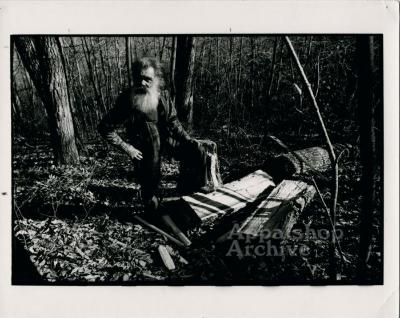 Hand Carved production still