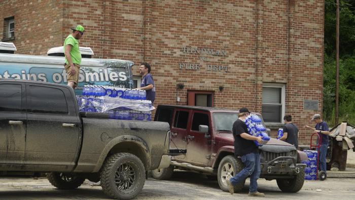 Mountains of Smiles at Hindman Volunteer Fire Dept.