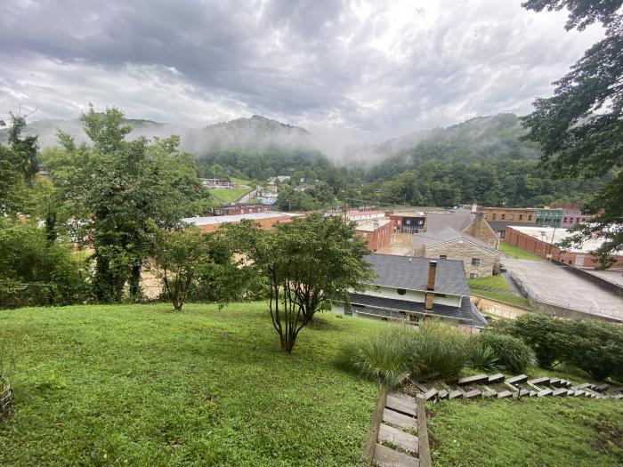 View of downtown from behind Salyer House