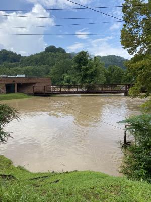 Flood waters at SEKYCTC