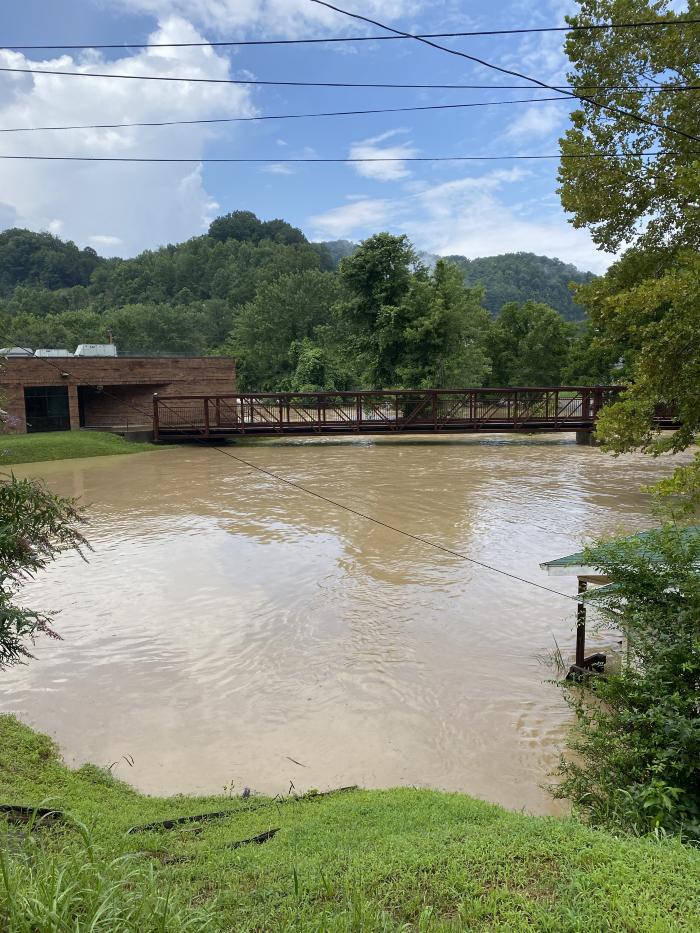 Flood waters at SEKYCTC