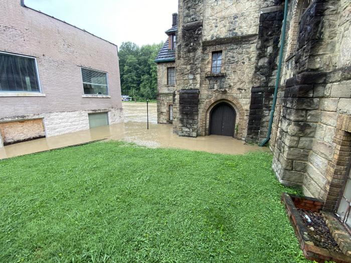 Flooded Presbyterian Church 