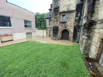 Flooded Presbyterian Church 