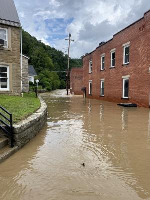 View of Jenkins Road from Main Street
