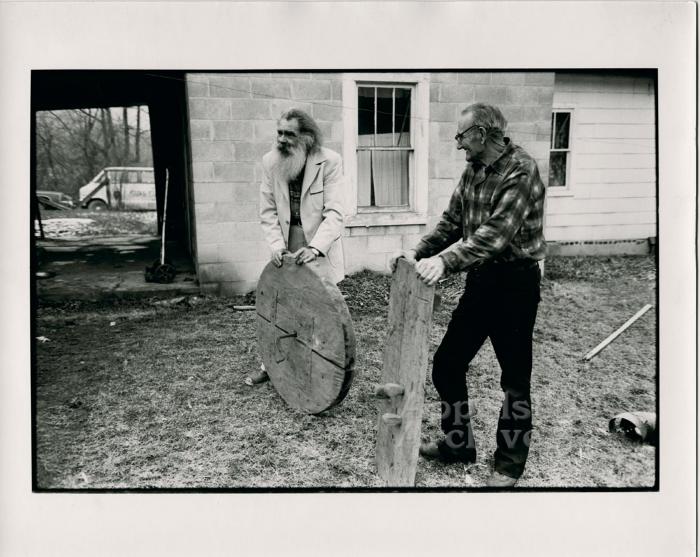 Hand Carved production still