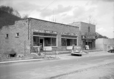 Variety store, clothing store, and theater in East Jenkins