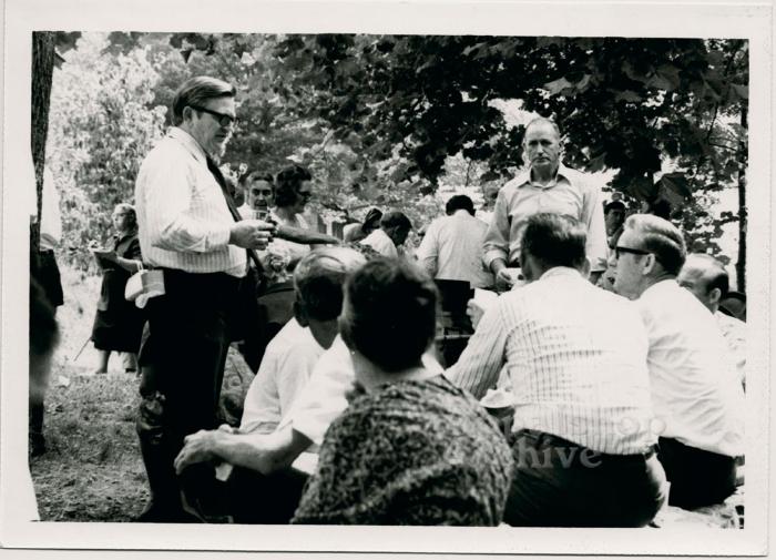 In the Good Old Fashioned Way production still