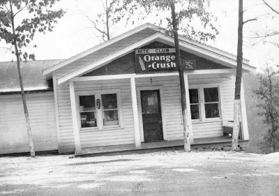 Exterior of Nite Club with Orange Crush sign