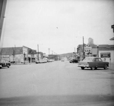 Street lined with businesses
