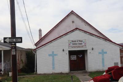 Hands of Hope clothes closet at Gospel Tabernacle COGIC