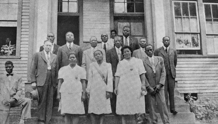 Members of Union Church and Roda School 