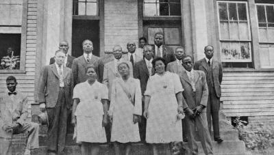 Members of Union Church and Roda School 