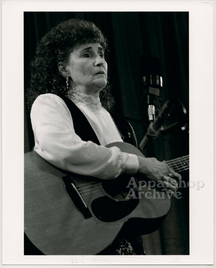 Hazel Dickens:  It's Hard to Tell the Singer from the Song production still