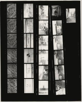 Contact sheet of production stills for Kingdom Come School
